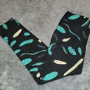 LLR feather leggings